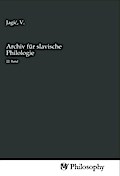 Archiv für slavische Philologie