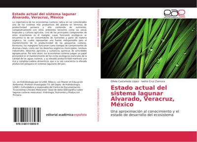 Estado actual del sistema lagunar Alvarado, Veracruz, México