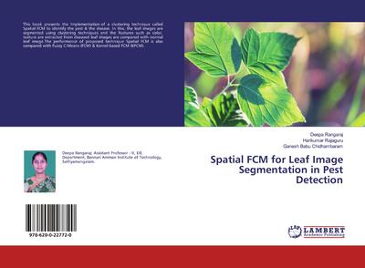 Spatial FCM for Leaf Image Segmentation in Pest Detection