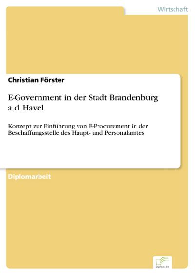 E-Government in der Stadt Brandenburg a.d. Havel