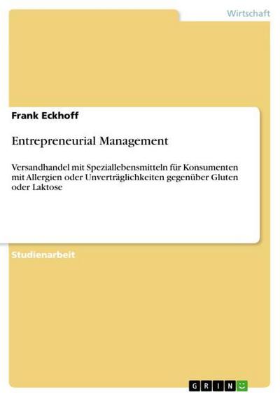 Entrepreneurial Management