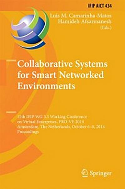 Collaborative Systems for Smart Networked Environments
