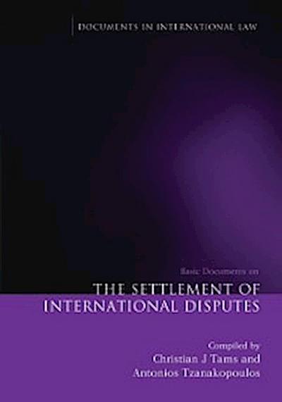 Settlement of International Disputes