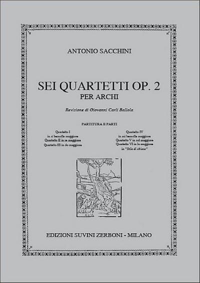 Quartetto II In Re MaggioreStreichquartett