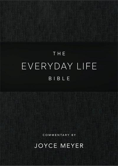 Everyday Life Bible: Black LeatherLuxe®