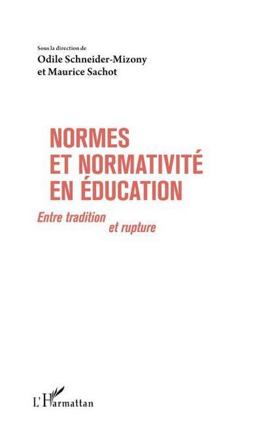Normes et normativité en éducation