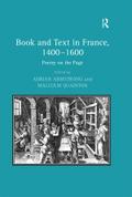 Book and Text in France, 1400-1600