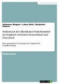 Stellenwert der öffentlichen Verkehrsmittel im Ver