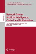 Network Games, Artificial Intelligence, Control and Optimization