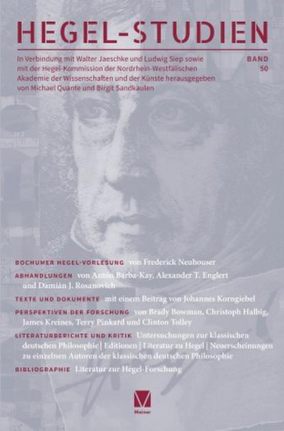 Hegel-Studien 50
