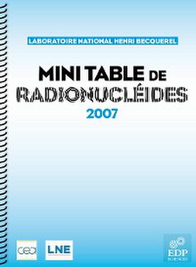 Mini-table de radionucléides - 2007