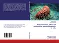 Anticholestatic effect of Holothuria arenicola ext