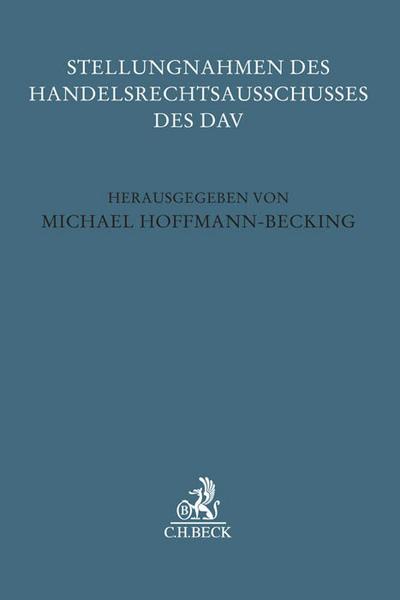 Stellungnahmen des Handelsrechtsausschusses des DAV