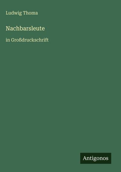 Nachbarsleute