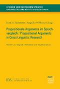 Propositionale Argumente im Sprachvergleich / Propositional Arguments in Cross-Linguistic Research