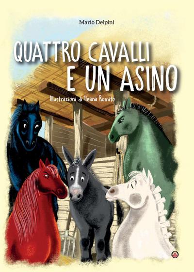 Quattro cavalli e un asino