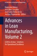 Advances in Lean Manufacturing, Volume 2