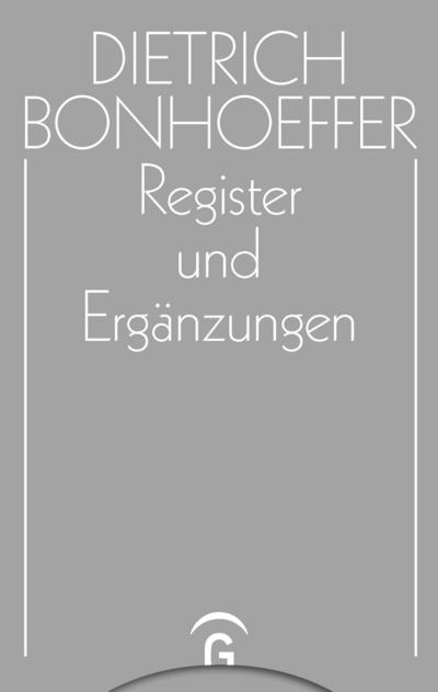 Register und Ergänzungen