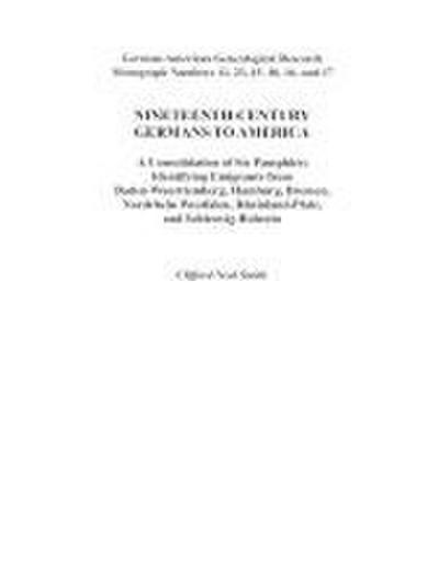 Nineteenth-Century Germans to America