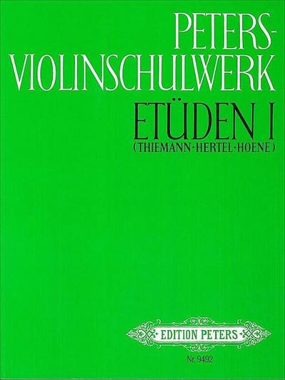 Peters-Violinschulwerk: Etüden 1