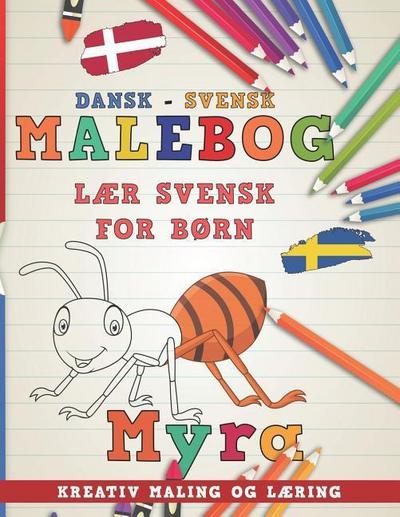 Malebog Dansk - Svensk I L