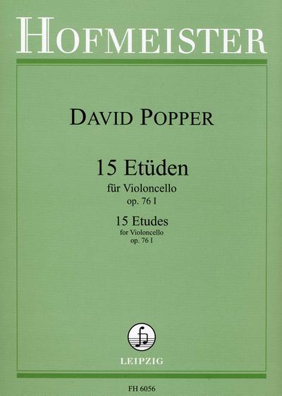 15 Etüden für Violoncello op.76/1