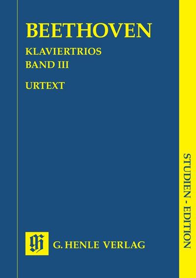 Ludwig van Beethoven - Klaviertrios, Band III. Band.3