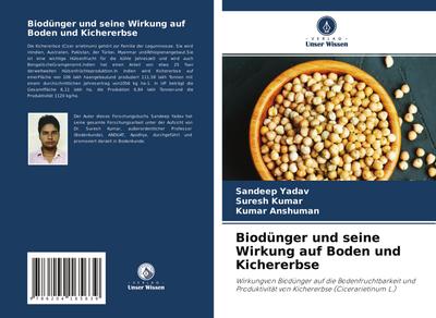 Biodünger und seine Wirkung auf Boden und Kichererbse