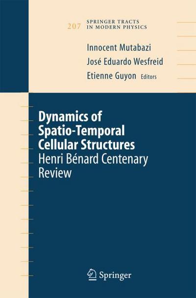 Dynamics of Spatio Temporal Cellular Strctures