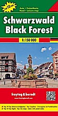 Schwarzwald (Germany) Road Map (Freytag & Berndt Road Map): Toeristische wegenkaart 1:150 000