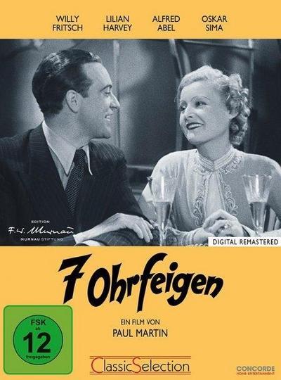 Sieben Ohrfeigen, 1 DVD (Mediabook)