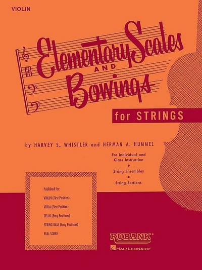 Elementary Scales and Bowings - Violin