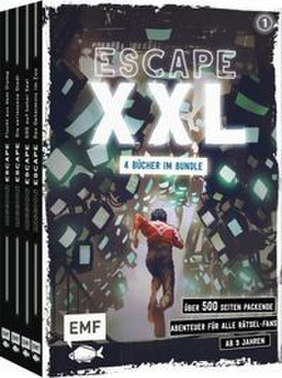 Escape XXL - über 500 Seiten packende Abenteuer für alle Rätsel-Fans ab 9 Jahren