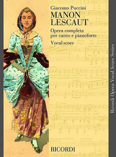 Manon Lescaut Klavierauszug (it/en)