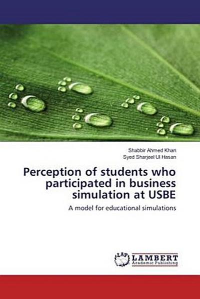 Perception of students who participated in business simulation at USBE