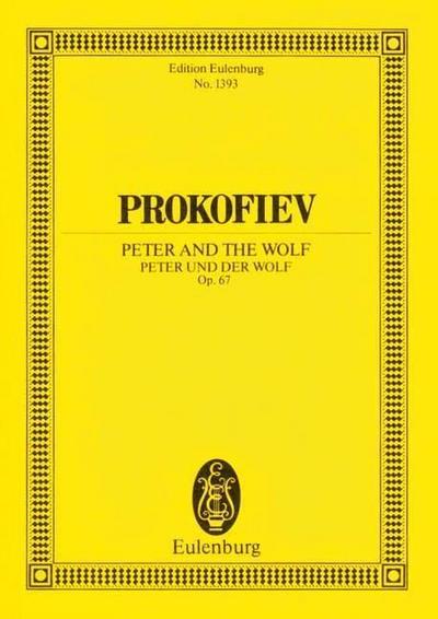 Peter und der Wolf op.67, Partitur