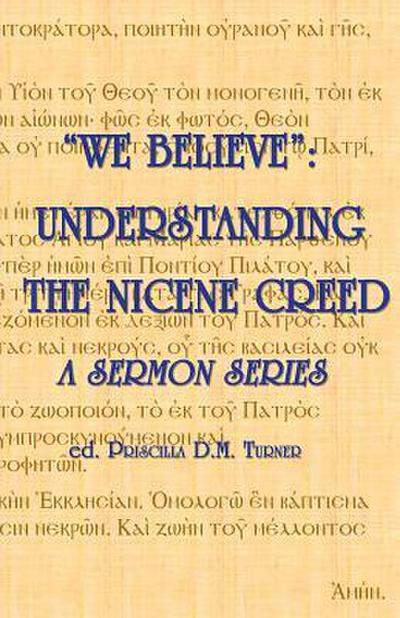 "WE BELIEVE"