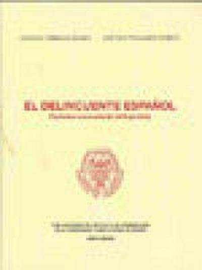 El delincuente español : factores concurrentes (influyentes)