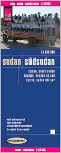 Reise Know-How Landkarte Sudan, Südsudan (1:1.800.000): world mapping project: World Mapping Project. Reiß- und wasserfest