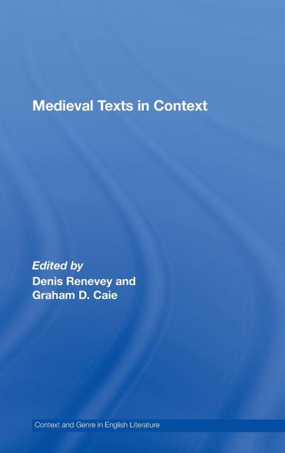 Medieval Texts in Context