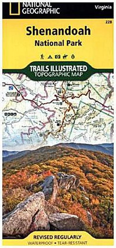 Shenandoah National Park Map