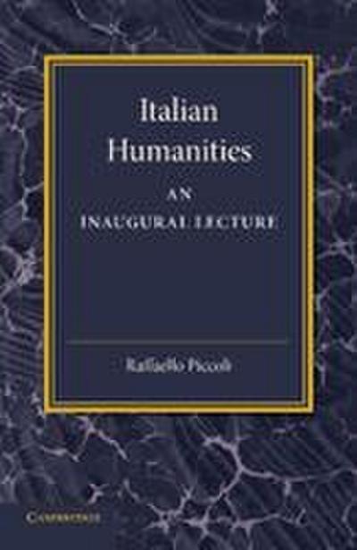 Italian Humanities