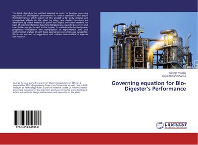 Governing equation for Bio-Digester’s Performance