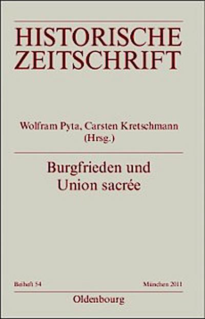 Burgfrieden und Union sacrée