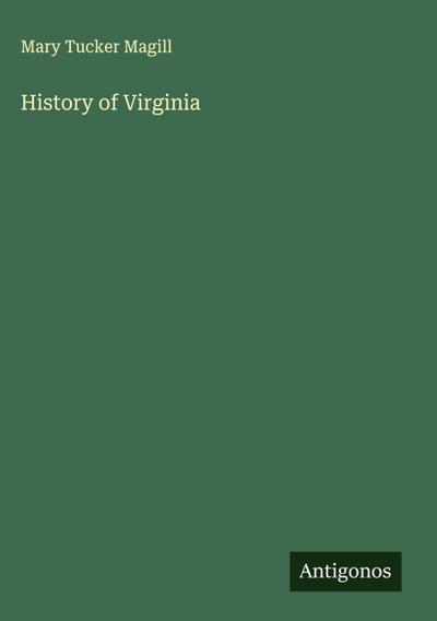 History of Virginia