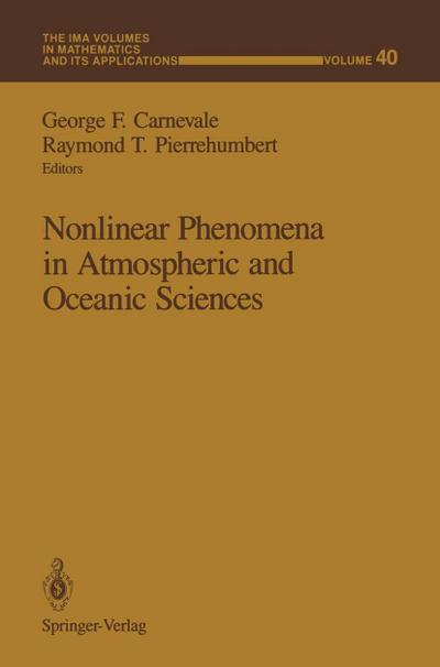 Nonlinear Phenomena in Atmospheric and Oceanic Sciences