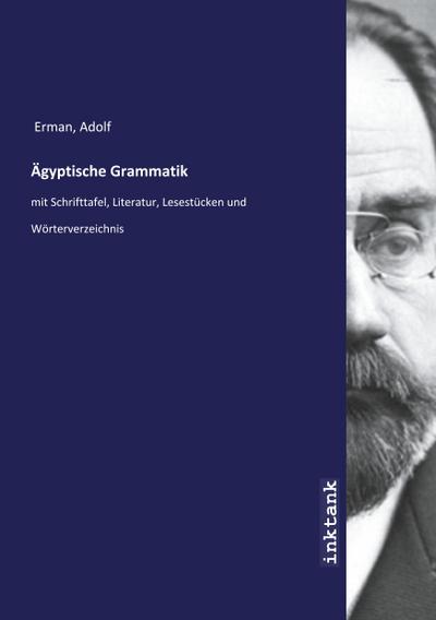 Agyptische Grammatik