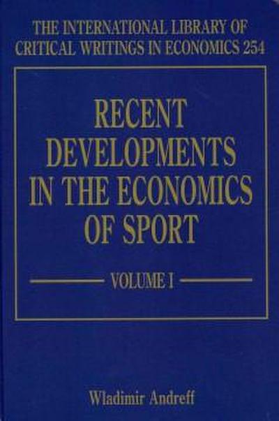 Recent Developments in the Economics of Sport