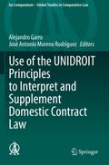 Use of the UNIDROIT Principles to Interpret and Supplement Domestic Contract Law
