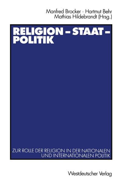 Religion - Staat - Politik